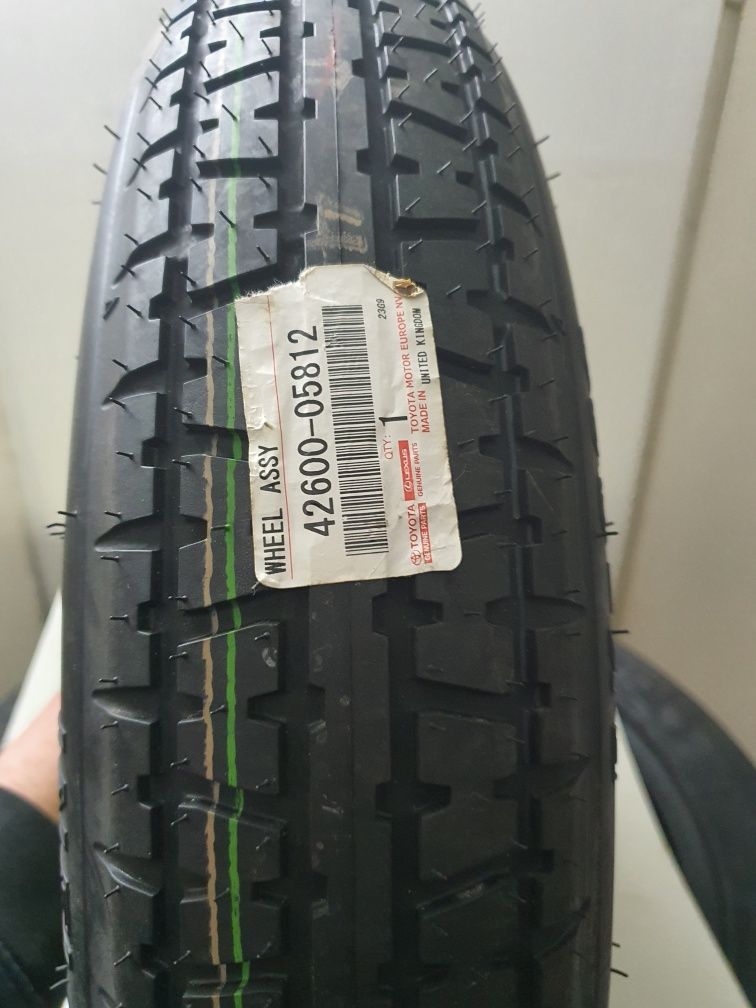 Zestaw Koło  Dojazdowe Dojazdówka Toyota  
TOYOTA 17"
Nr .42600-