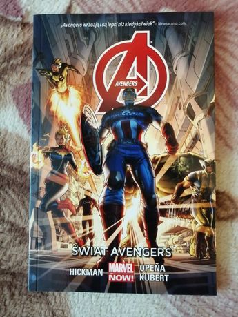 Avengers Świat Avengers komiks Marvel Egmont