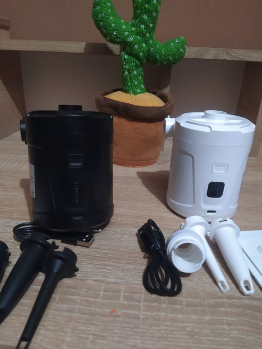 Портативний акумуляторний насос для ПВХ човнів, матраців, кругів