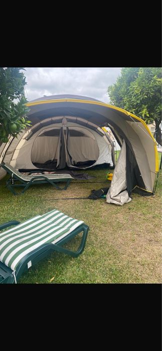Tenda com 2 quartos
