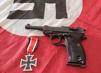 RÉPLICA PROMOÇÃO--P38 + EKII + bandeira Alemanha nazi-suást