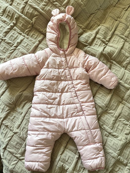Зимовий комбінезон для дівчинки, 62-68 розмір
