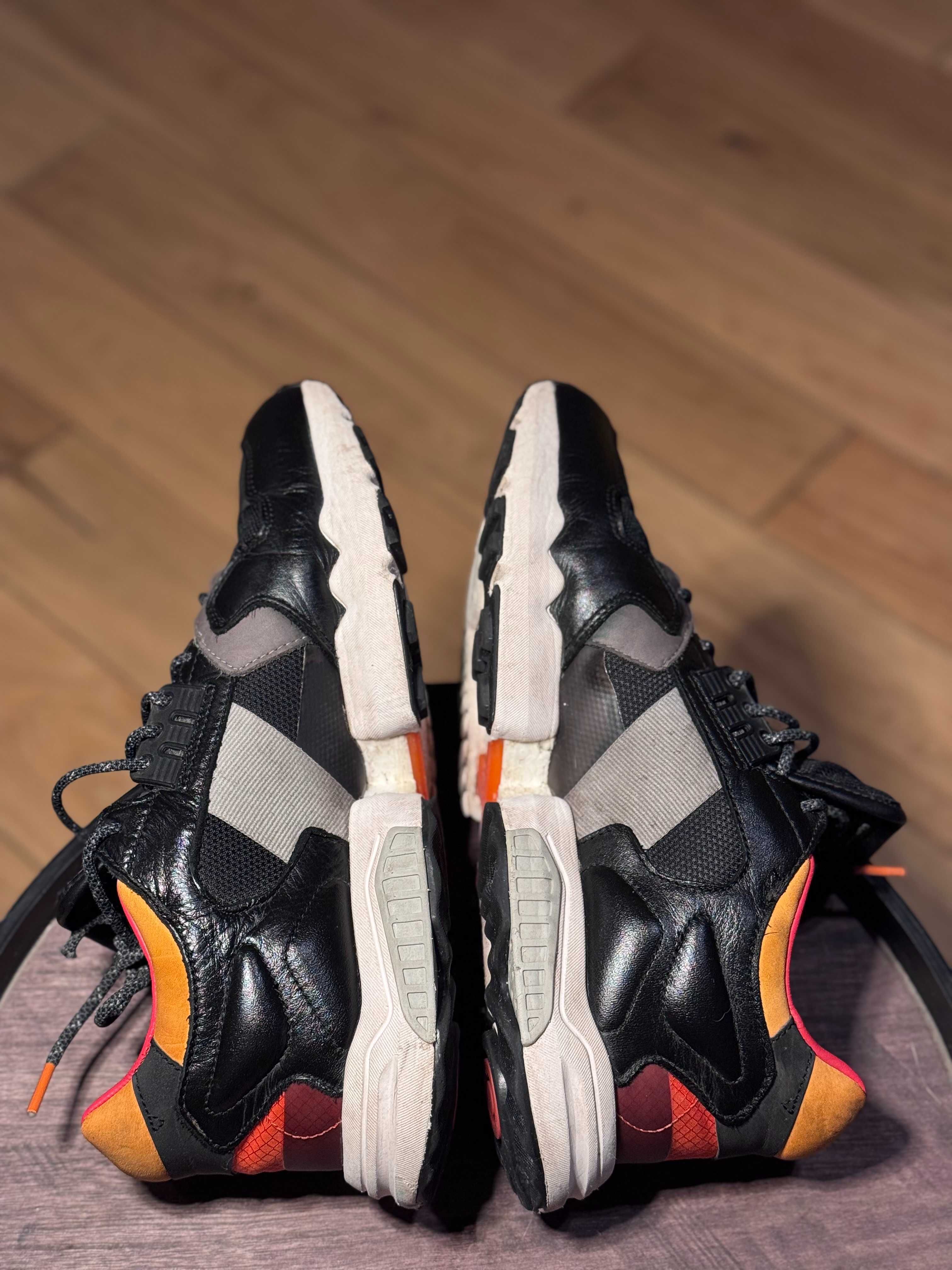 Adidas ZX Torsion - Core Black/ Orange/ Bright Green(EE5553)
