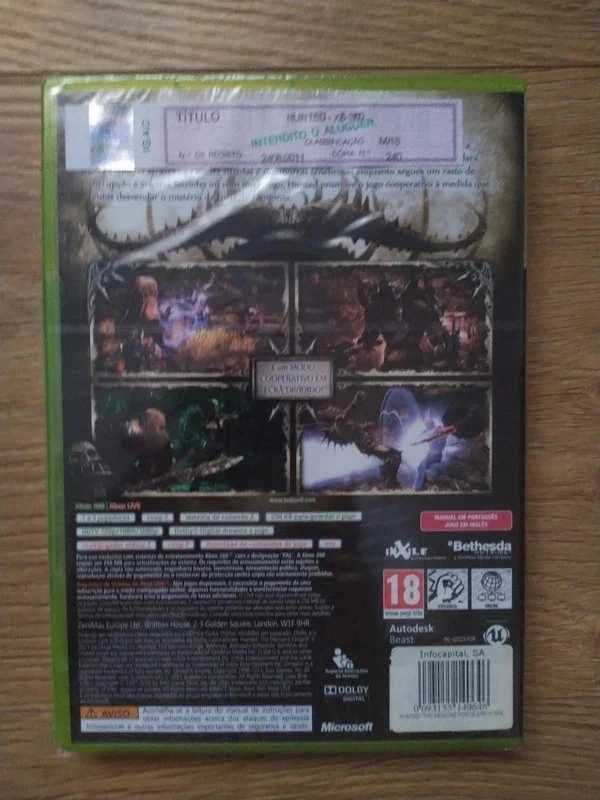 Xbox 360 Hunted The Demon's Forge (Novo)