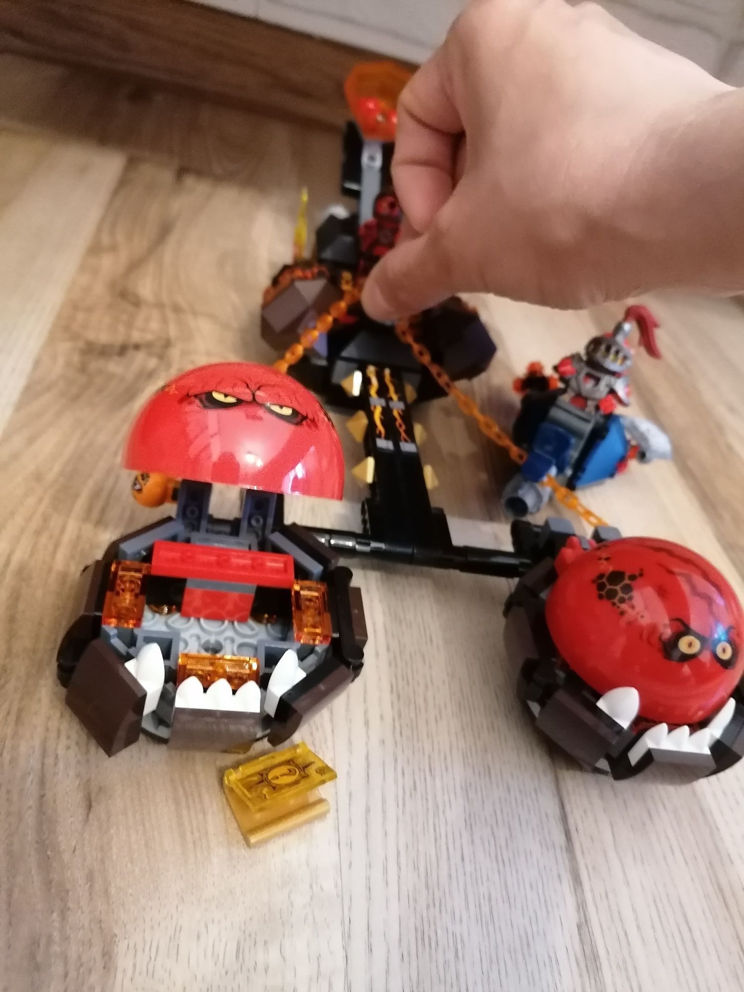 Lego Nexo Kings 70314 zestaw klocki Rydwan władcy bestii
