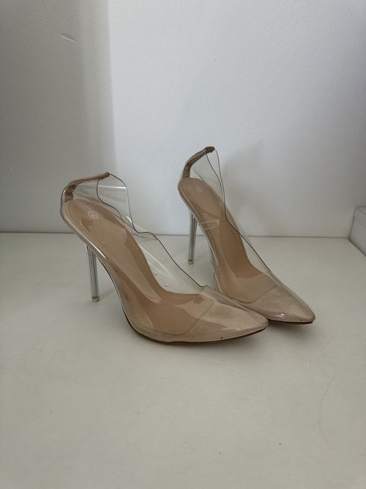 Spzilki transparentne 38