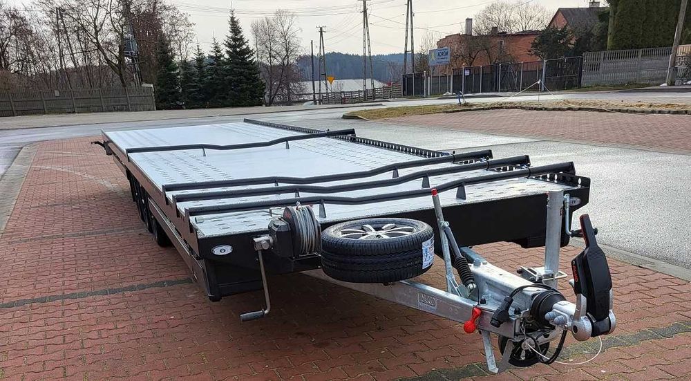 Laweta na 2 auta 8,5 x 2,1 m DMC 3500 kg.