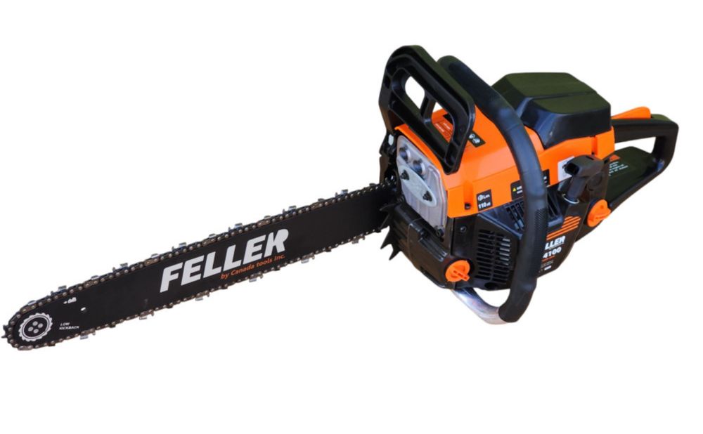 Бензопила Feller ESC-4100 (2 шини+2 ланцюга)