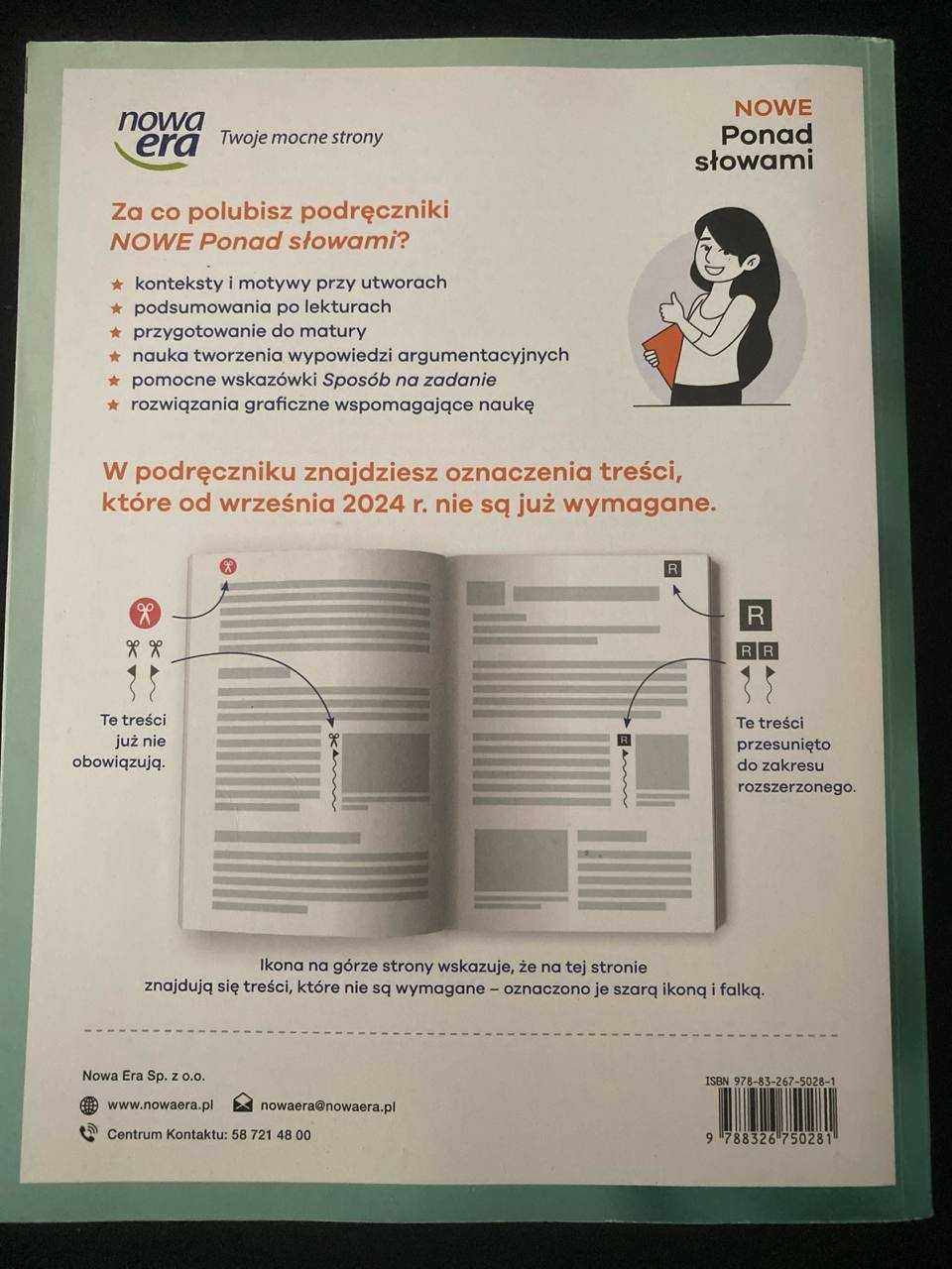 Ponad słowami 1.1. Język polski. Liceum. Edycja 2024.