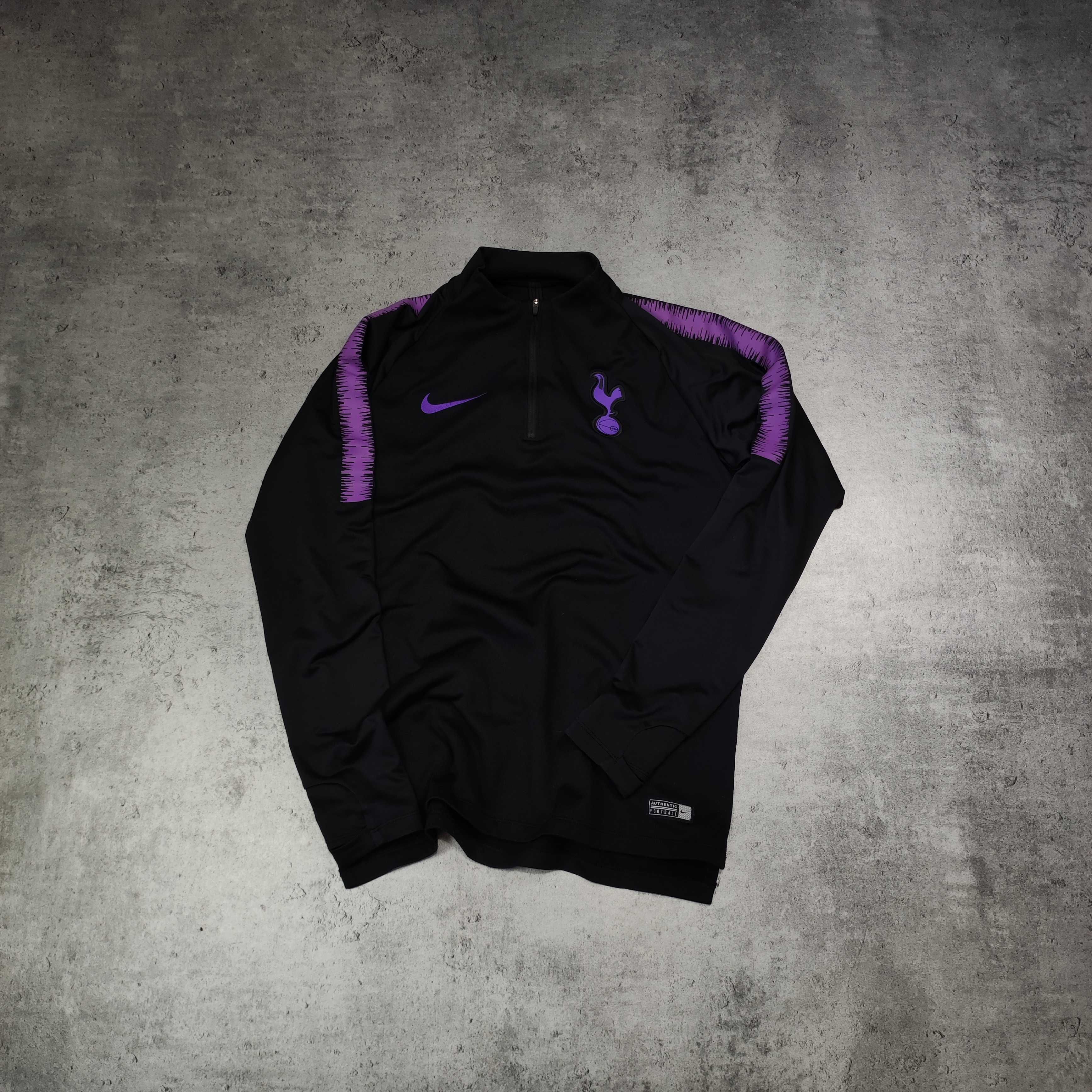 MĘSKA Bluza Sportowa Lekka Piłka Nożna Tottenham Londyn Nike Trening