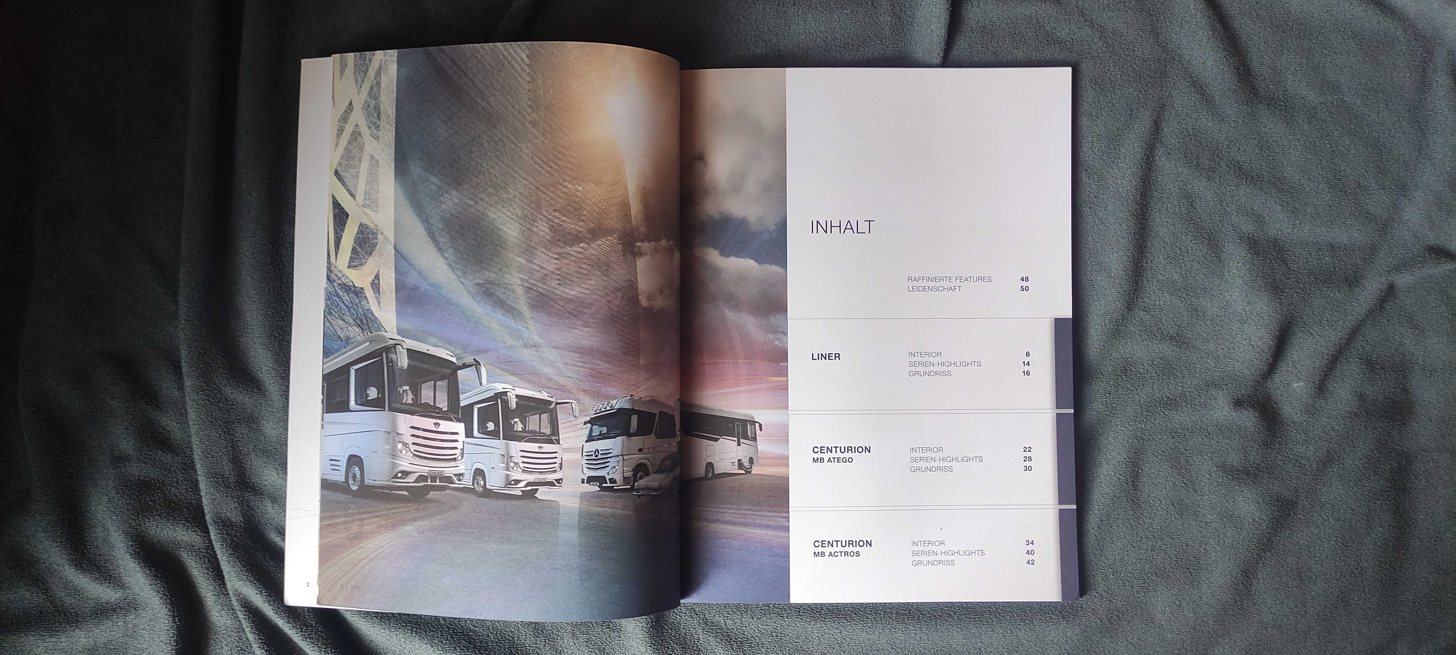 Prospekt Mercedes Concorde Kamper