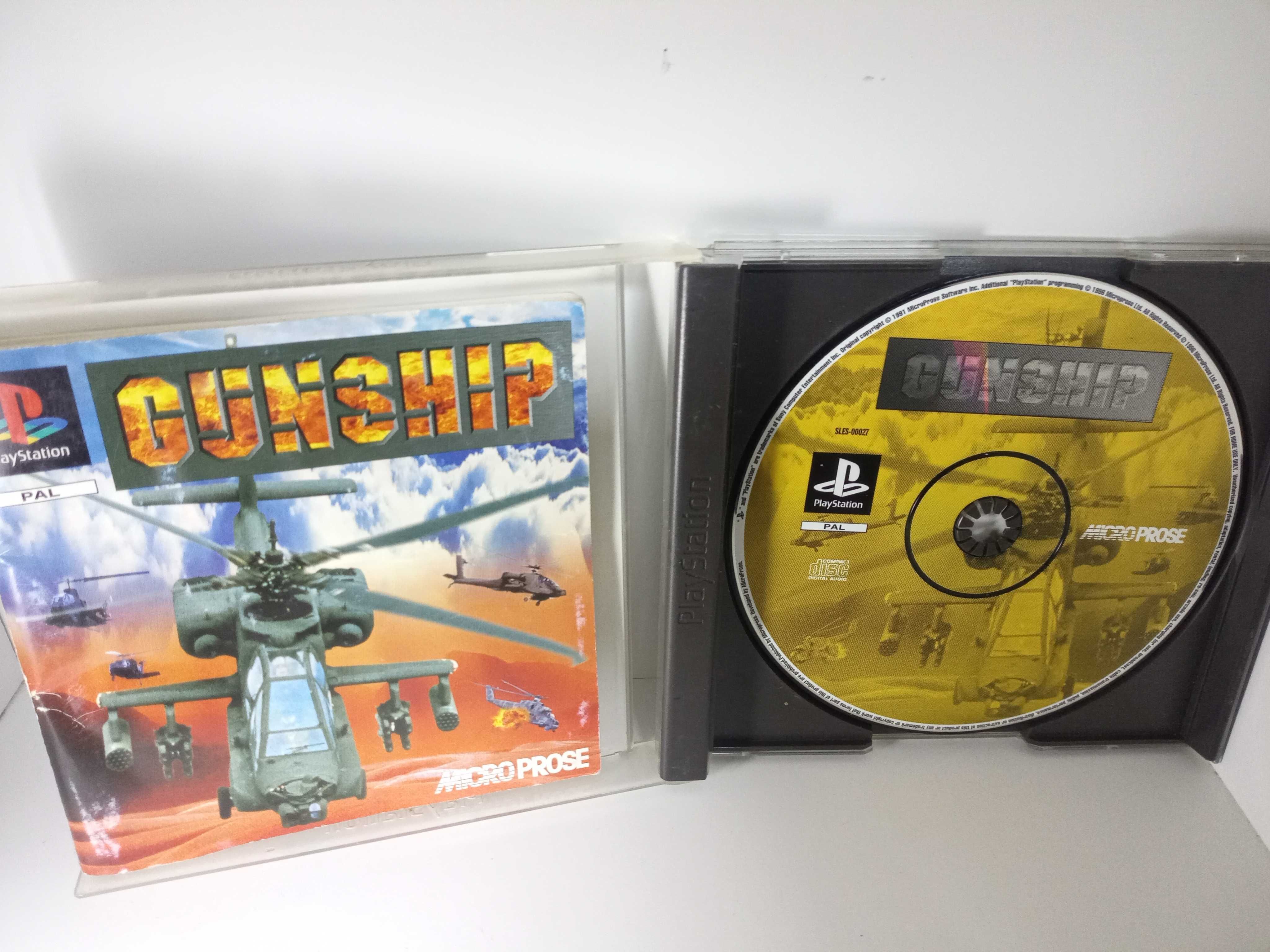Gunship jogo para PS1, PSX