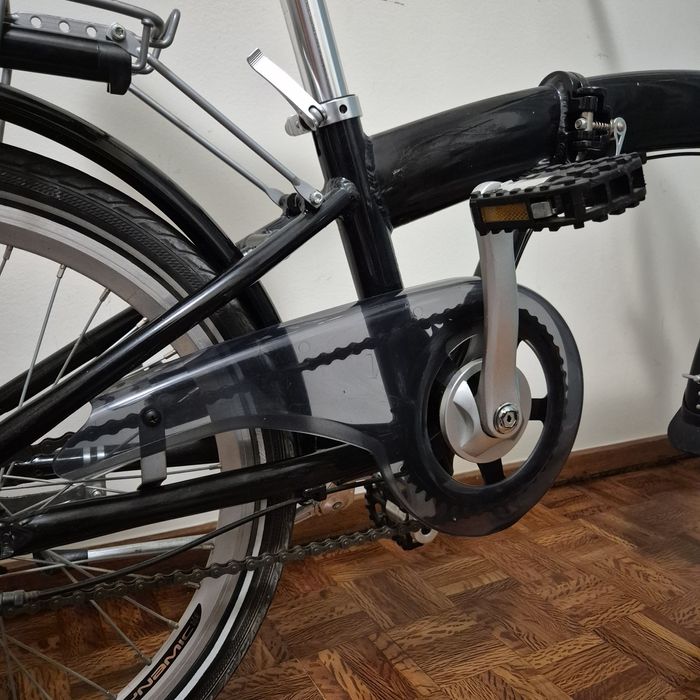 Bicicleta dobrável em alumínio