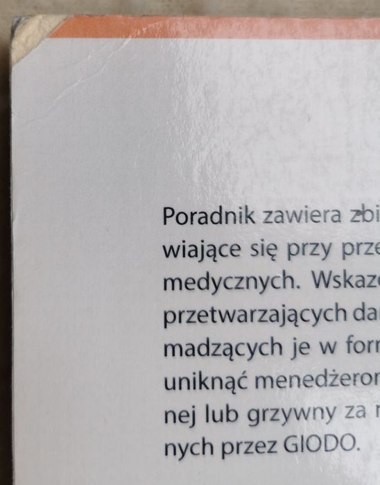 Ochrona danych medycznych i osobowych pacjentów zgodnie z RODO + CD