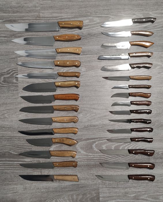 Шикарні довговічні ножі , сталь 40Х13, ручна робота ,  Україна