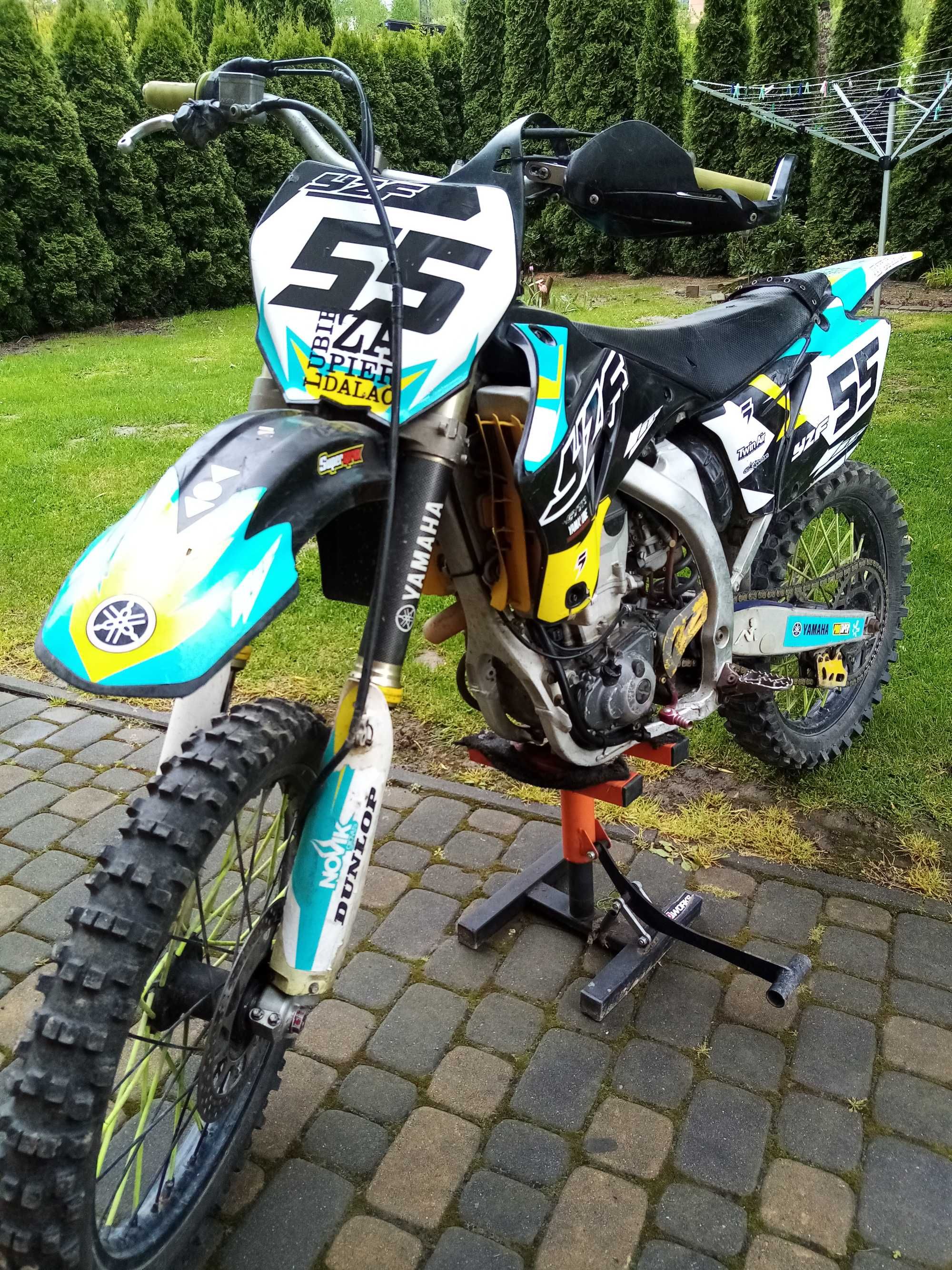 Yamaha yzf 450 na gaźniku