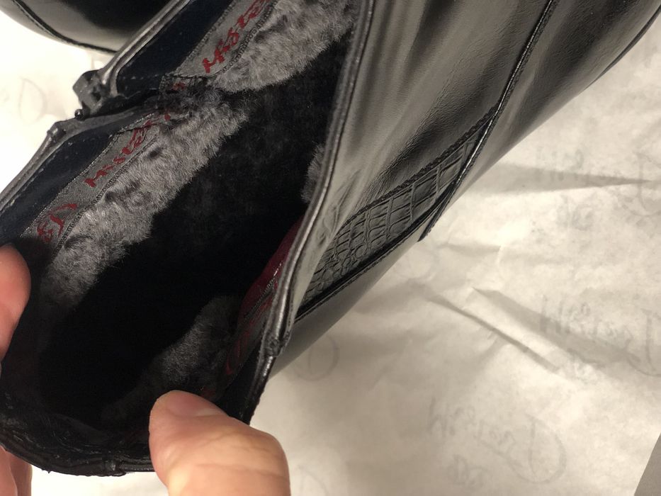 Чоботи черевики зимові чоловічі натуральна шкіра 42