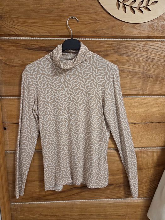 Beżowy golf bluzka mohito s