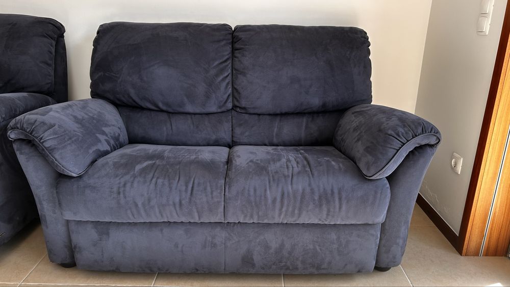 NATUZZI Conjunto 2 sofás ! Novo Preço !