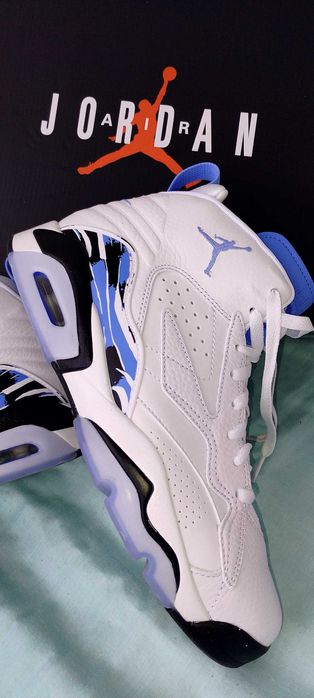 NIKE AirMax JORDAN MVP Białe Skórzane Buty Skóra Naturalna R.42 | 26CM