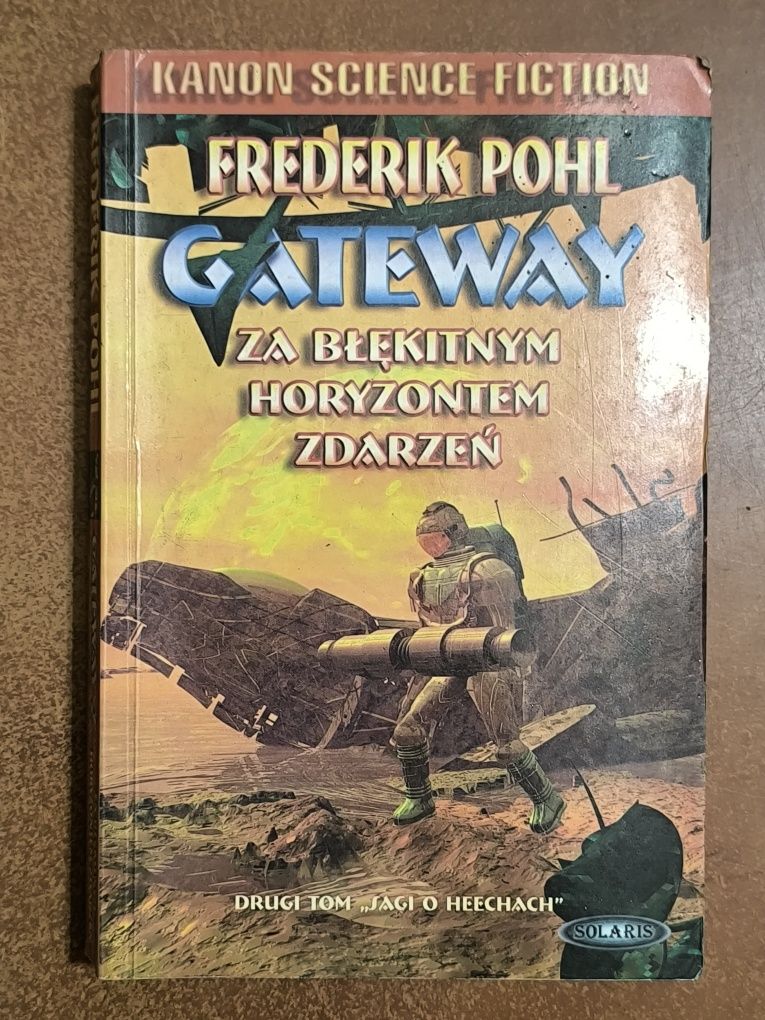 8 książek Gateway Pohl Herbert Asimov Norton