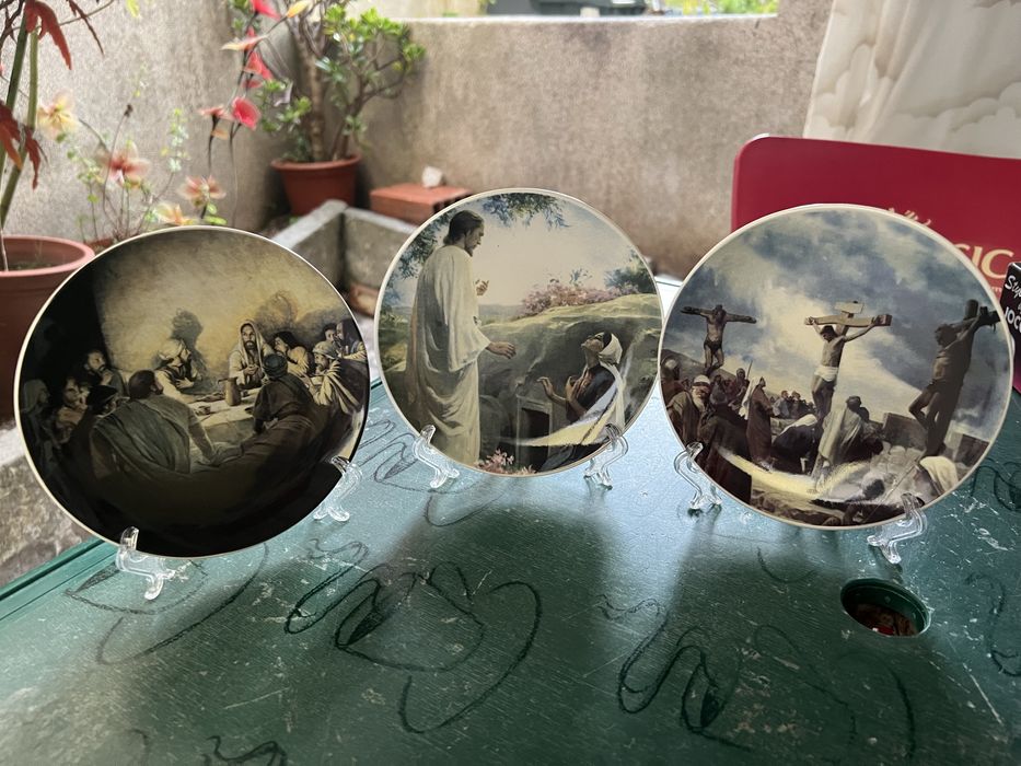 3 pratos de decoração novos