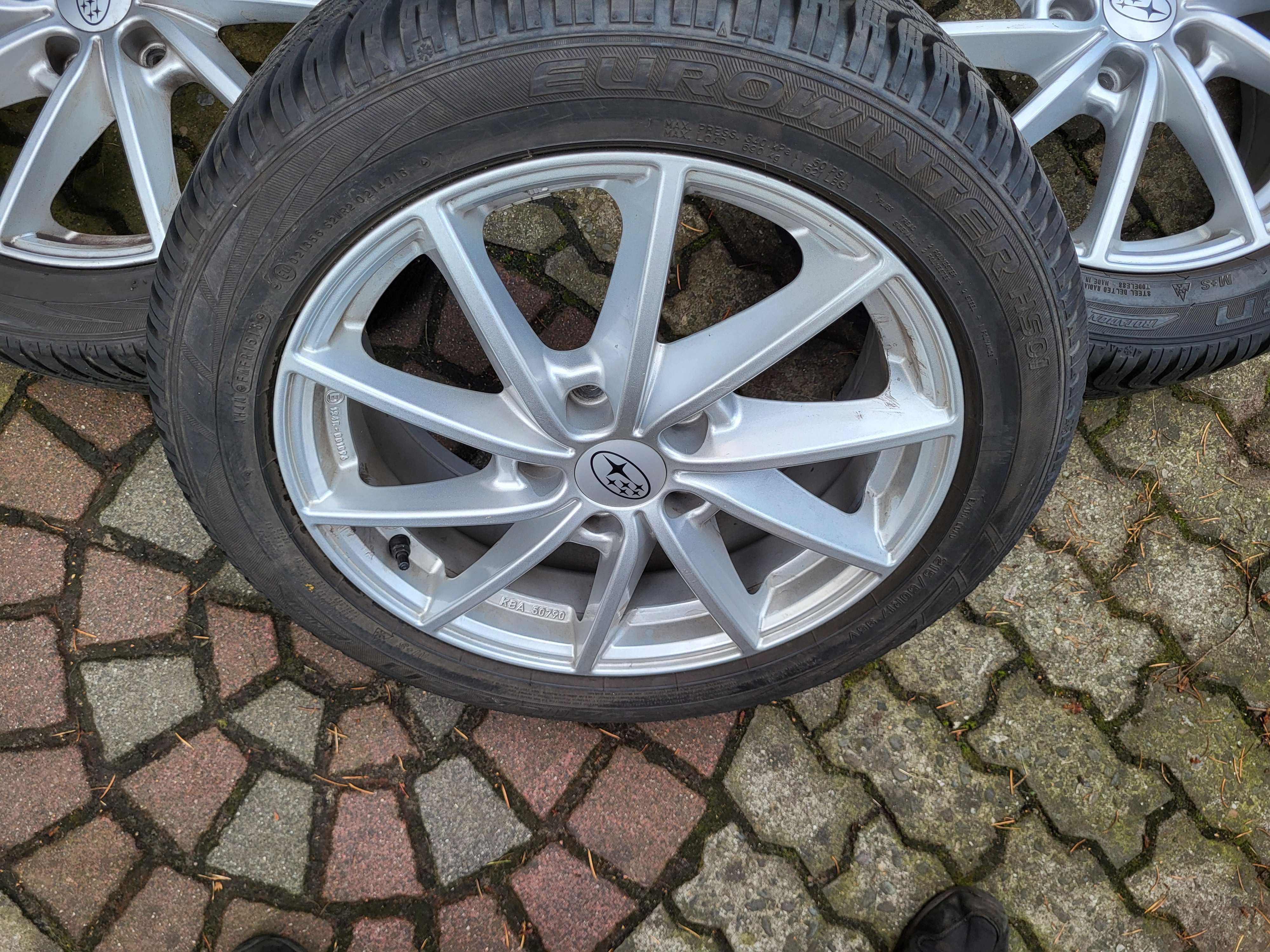 Felgi aluminiowe 17" 5x114,3 Subaru Impreza Legacy Outback Levorg