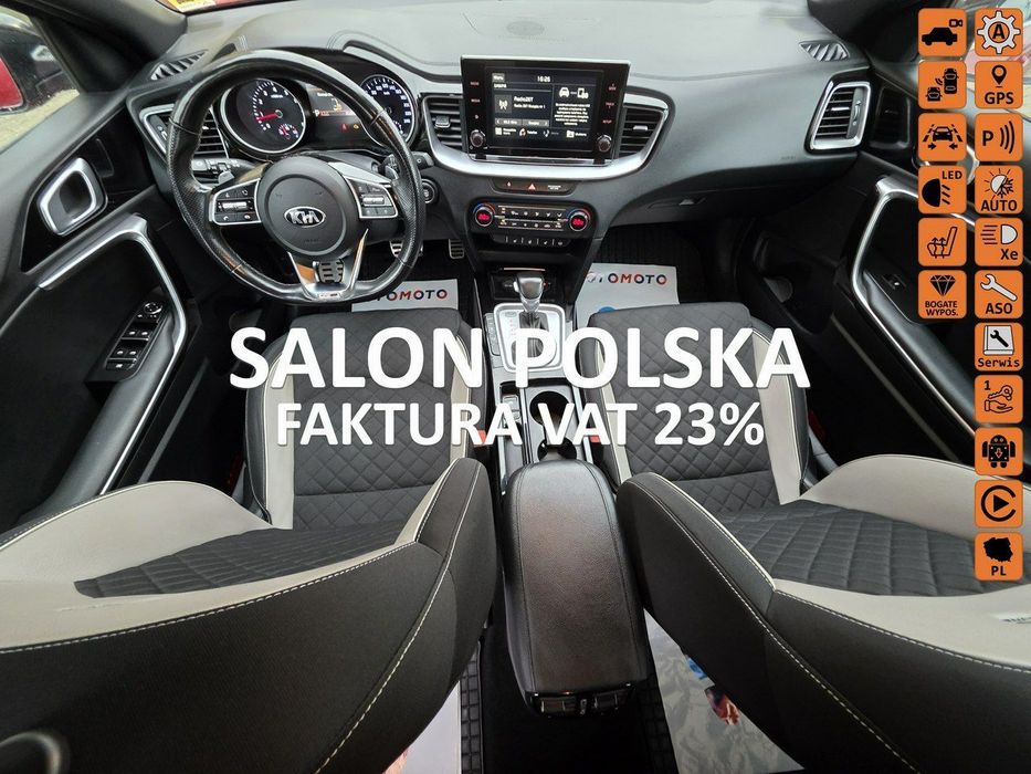 Kia ProCeed 2021 Salon Polska 1Właściciel GWARANCJA 160KM GT Line ASO Serwis s26
