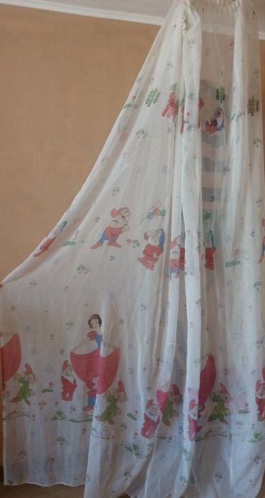 Тюль готовая в детскую Белоснежка выс2.7х3м