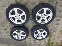 Felgi aluminiowe opel Vectra Zafira 16 śrub 5x110 z czujnikami
