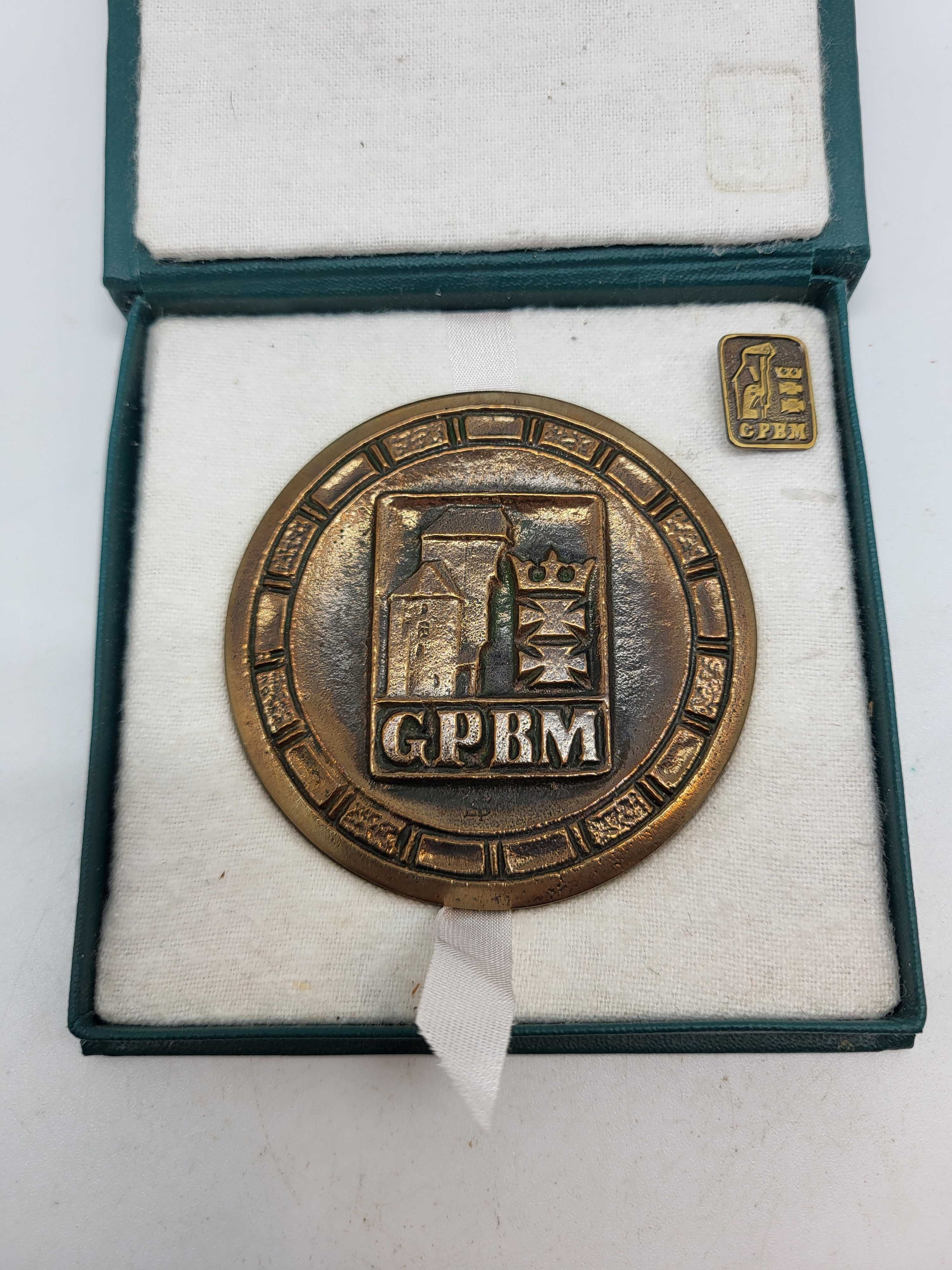 Medal Gdańskie Przedsiębiorstwo Budownictwa Miejskiego 1945 - 1985