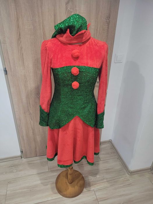 Elf świąteczny - kostium