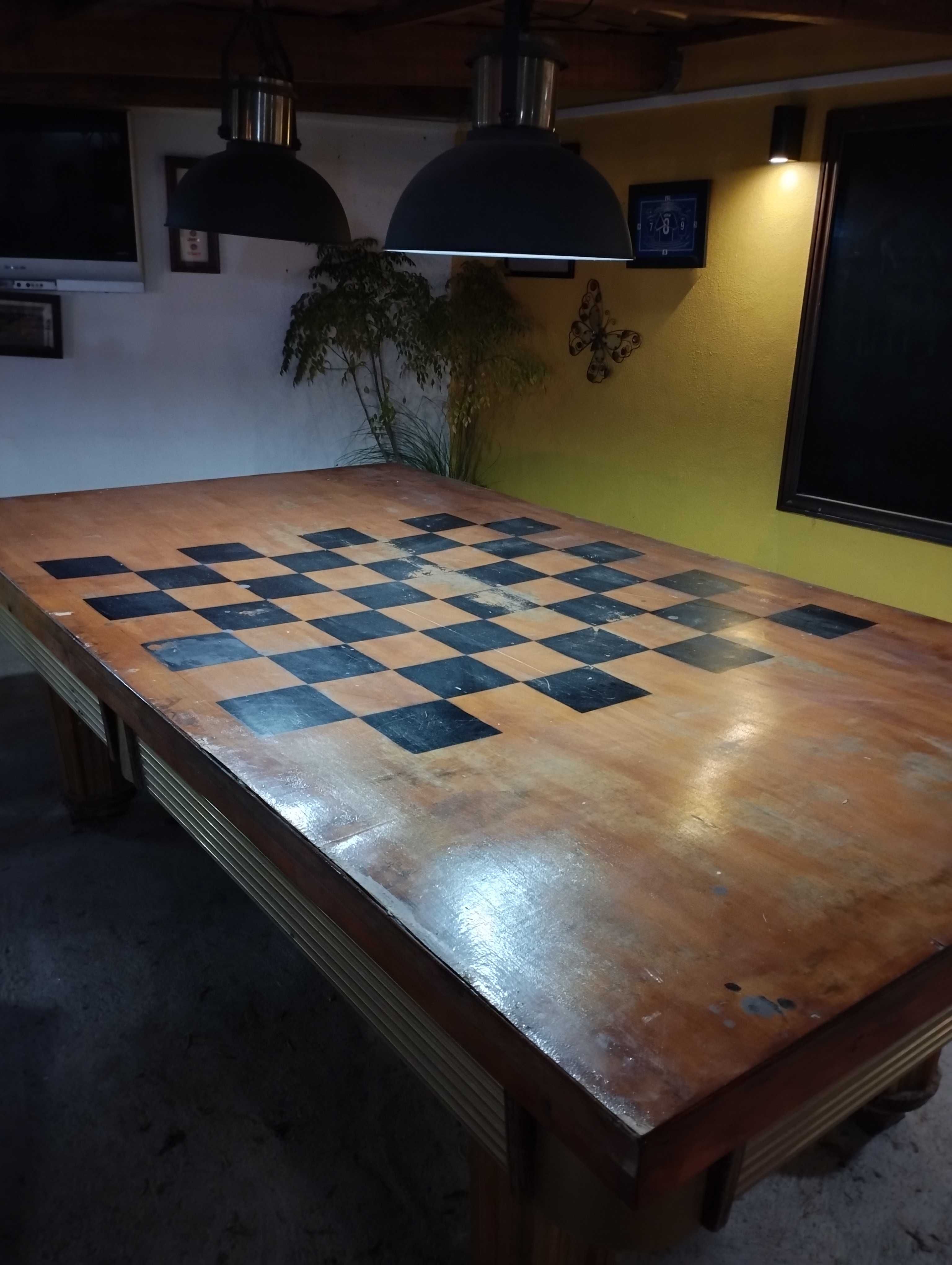 Tampo para Mesa de Jantar para Bilhar / Snooker.