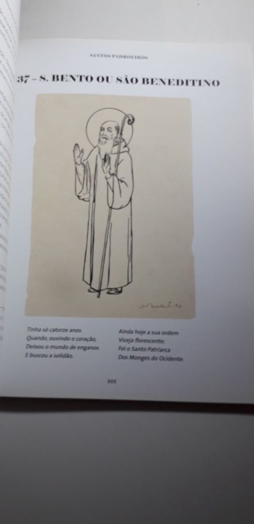 Santos Padroeiros - Manuel Ferreira (Assinado pelo autor)