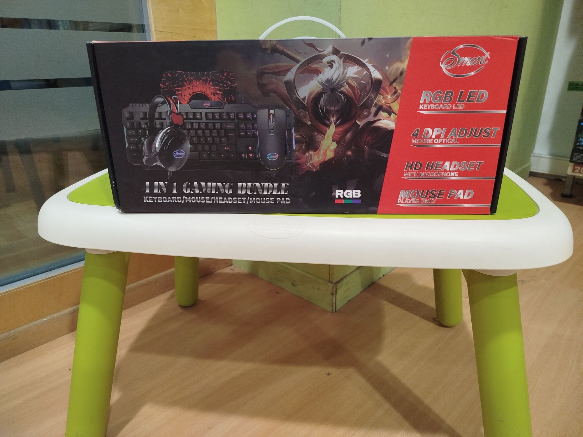 Teclado Gamer vermelho