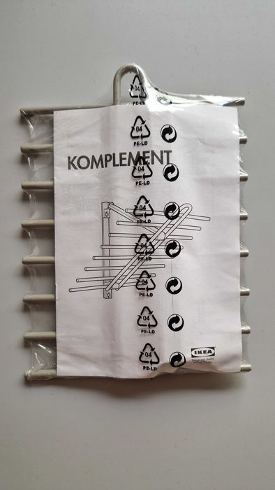 Armação roupeiro - gravatas, IKEA, Novo