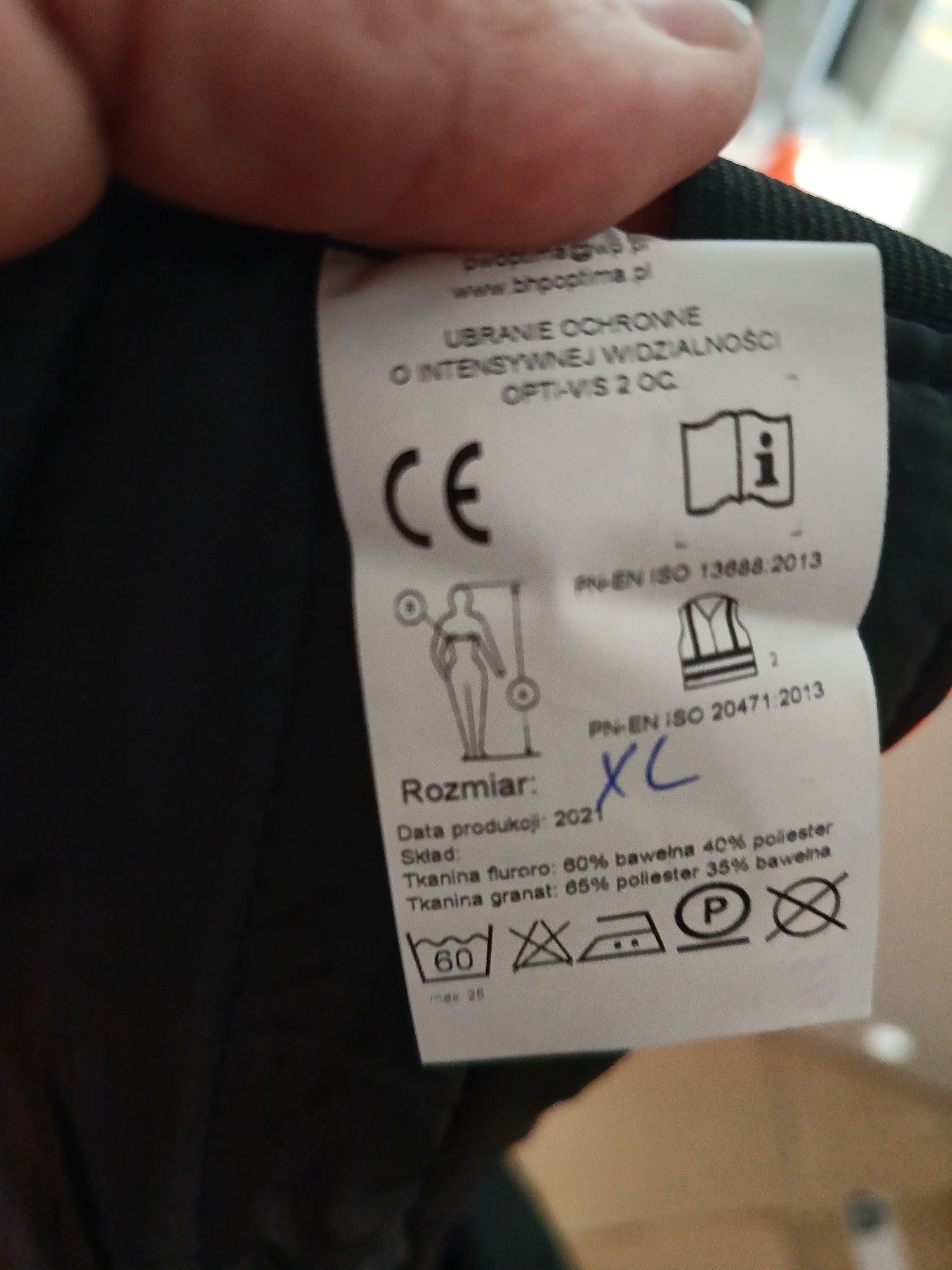 Strój roboczy kombinezon zimowy nowy  r XL