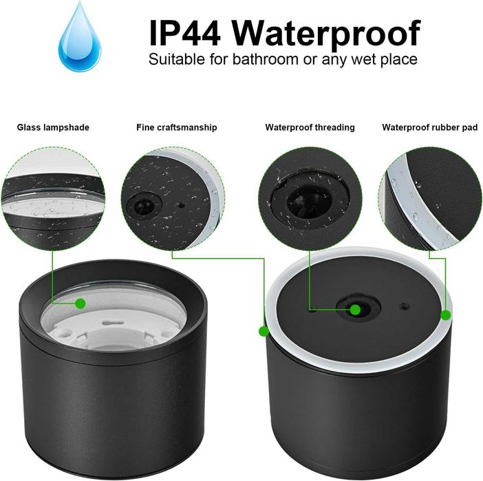 Reflektor sufitowy Lampa sufitowa Ø84 x 65 mm