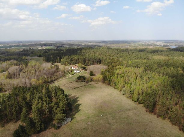 Działki z widokiem na las, 15 km od Olsztyna