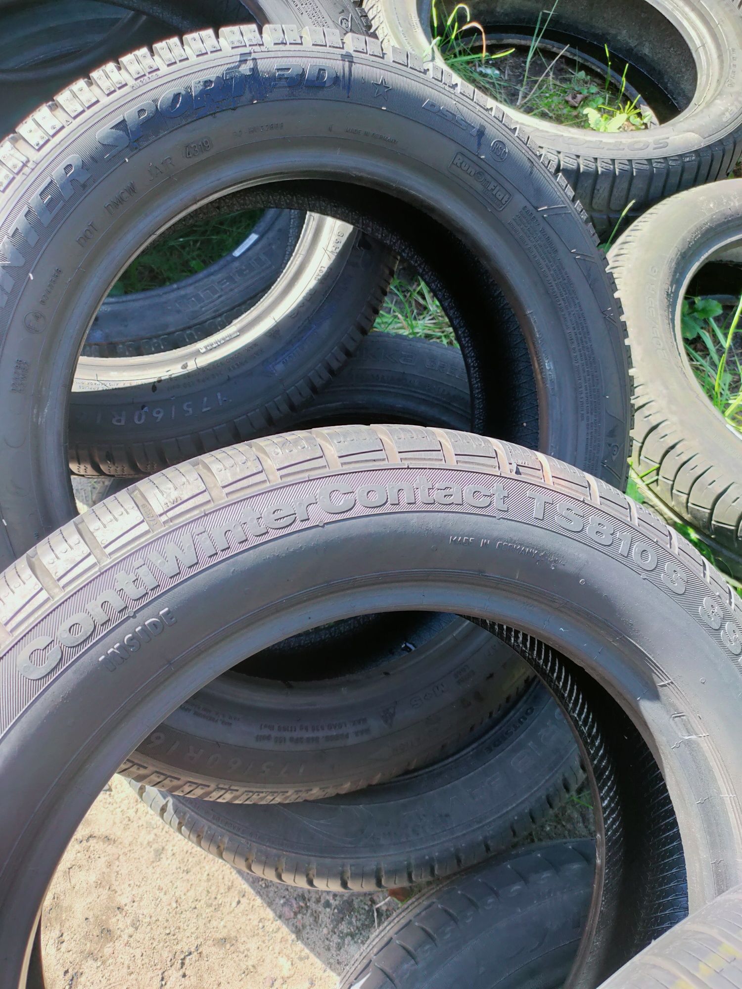 185/60R16 Continental ContiWinterContact TS810S 2013r 7mm