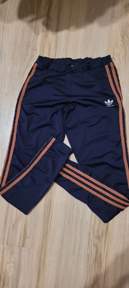 Legginsy Adidas granatowe