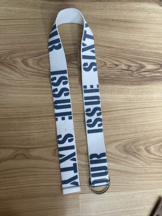 pasek do spodni bialy skater vibe y2k