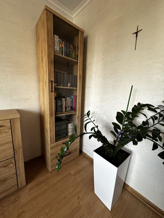 Zestaw 2 witryny + komoda JAK NOWE