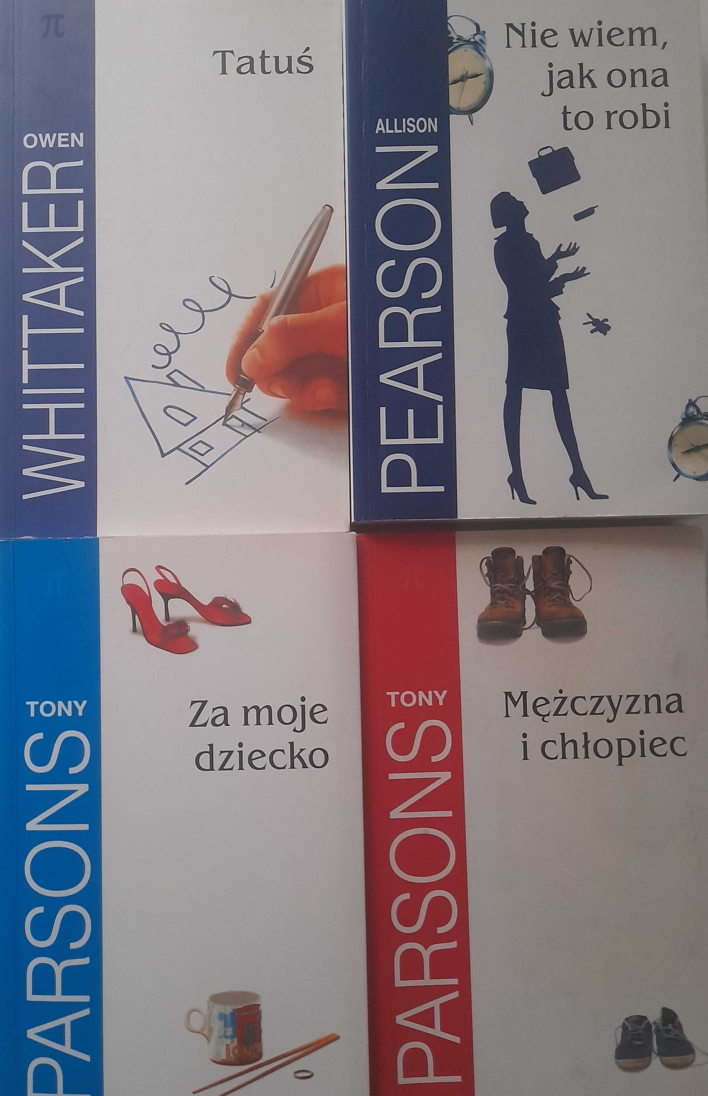 Literatura piękna Whittaker, Pearson, Parsons 4 książki