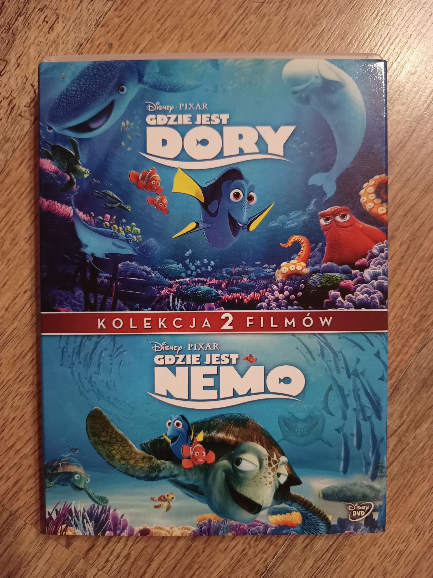 DVD Gdzie jest Dory+ Gdzie jest Nemo