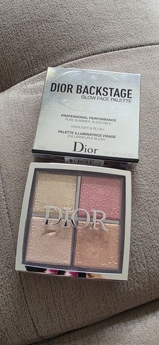 Dior Backstage paleta rozświetlaczy Glow Face  004 Rose Gold