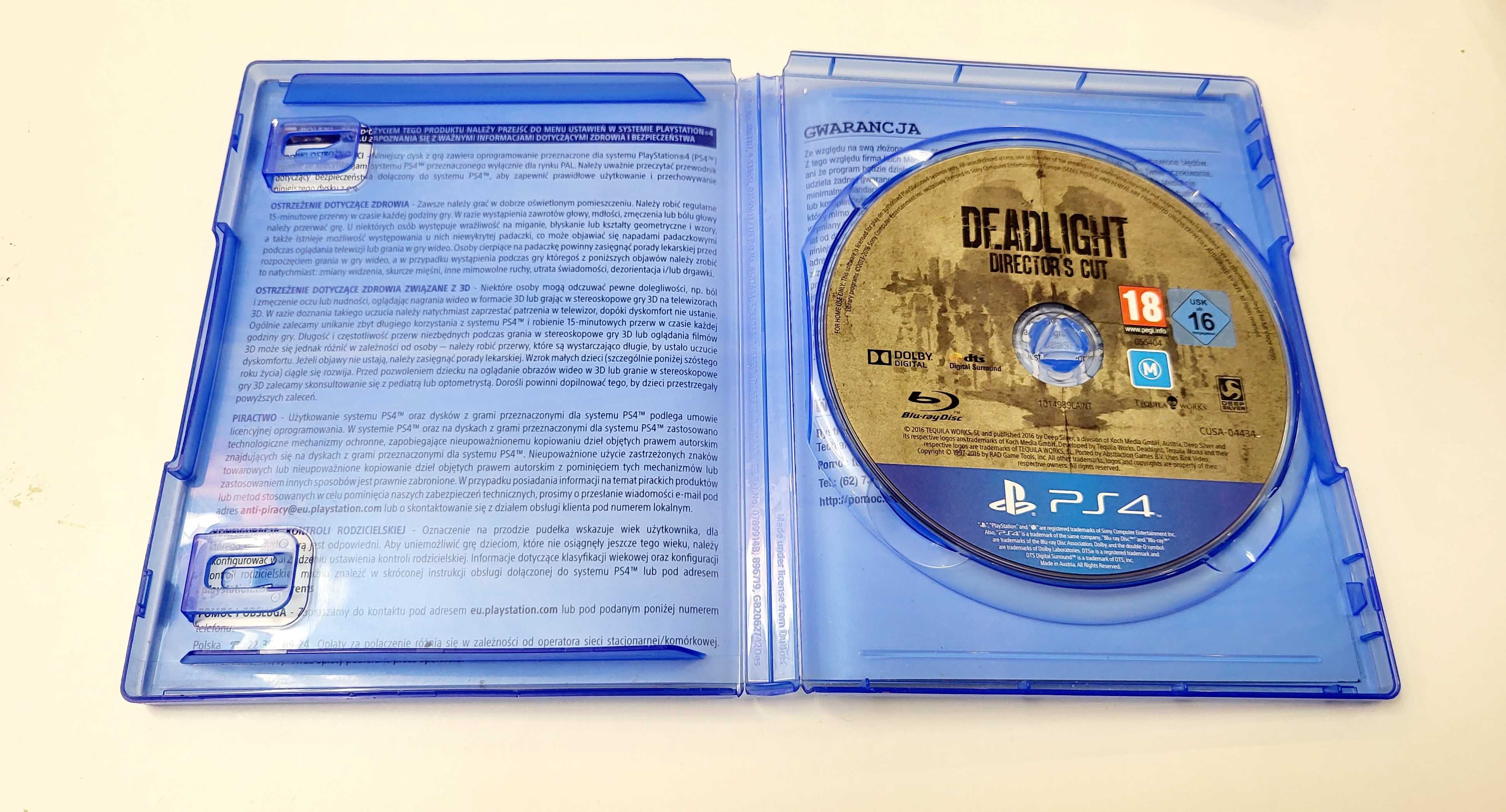 Gra Deadlight Director's Cut PL PS4 PS5 Playstation 4 5