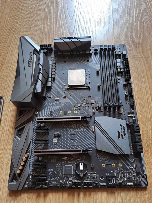 Fatal1ty X470 Gaming K4 + Процесор AMD Ryzen 5 3500X 3.6 GHz 32 MB