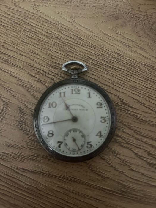 Szwajcarski zegarek kieszonkowy Chronometre Corgemont