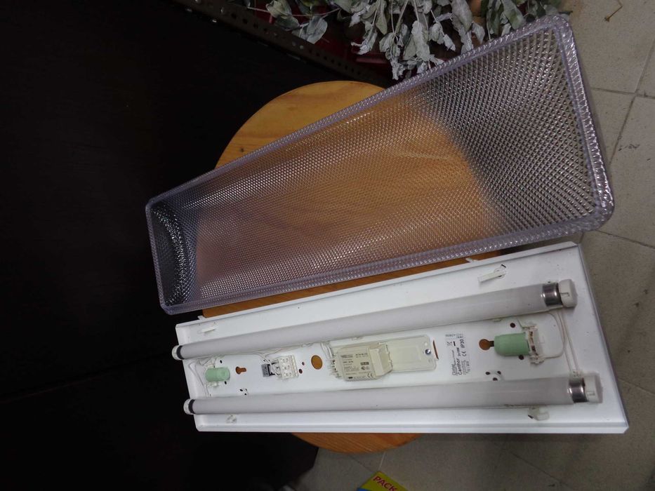 Candeeiro Rectangular acrílico